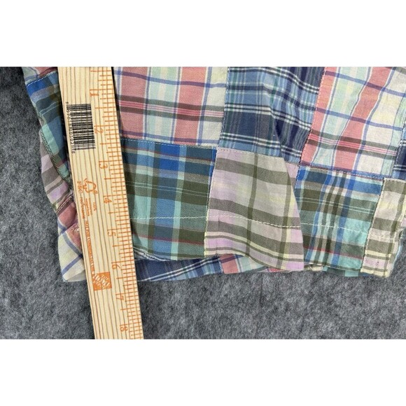 Crown & Ivy Motion Flex Patchwork Shorts Men's 36 Stretch Plaid - Picture 6 of 10